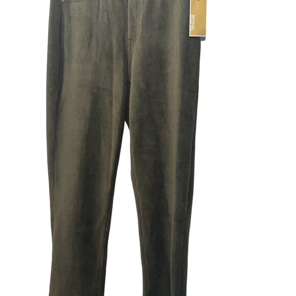 Michael Kors, Size Médium, Olive Green Pull-On Straight Ankle Pants. NWT L4 - Picture 8 of 12
